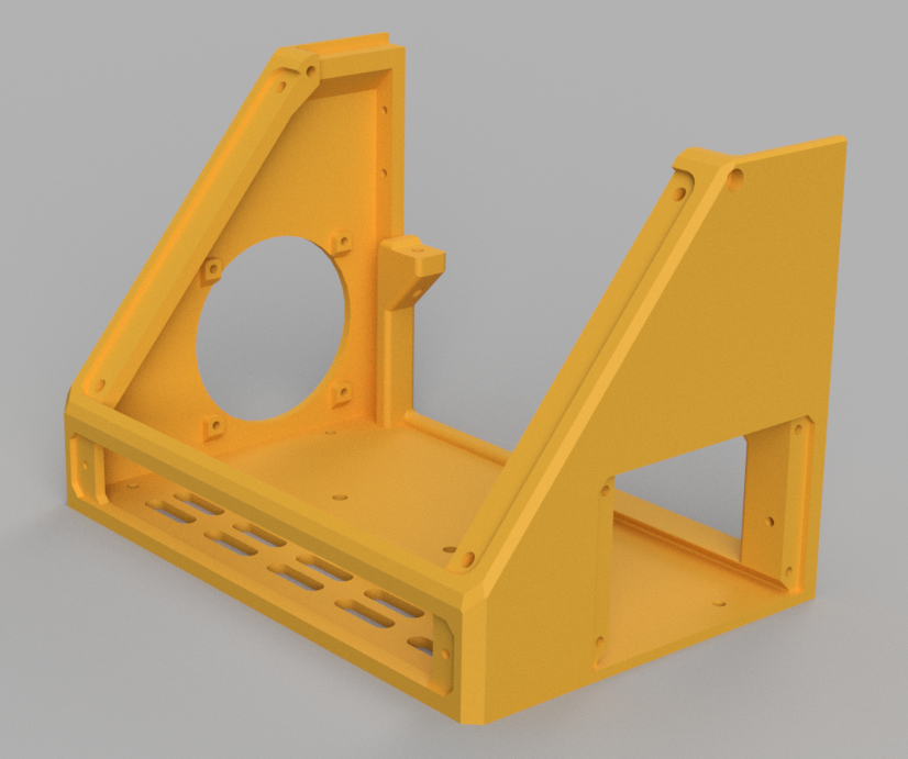 front with 60mm fan cutout