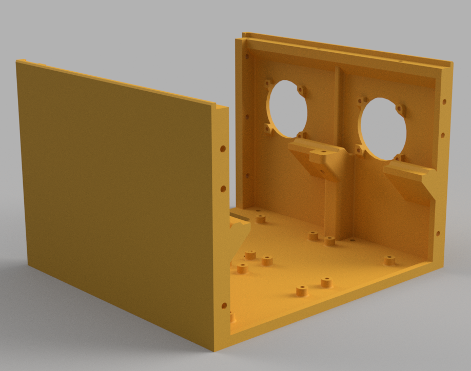 rear with 40mm fan cuouts